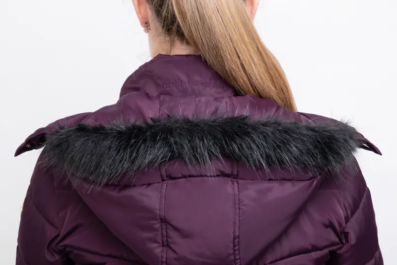 Coldstream Cornhill Quilted Coat - Mulberry Purple-5